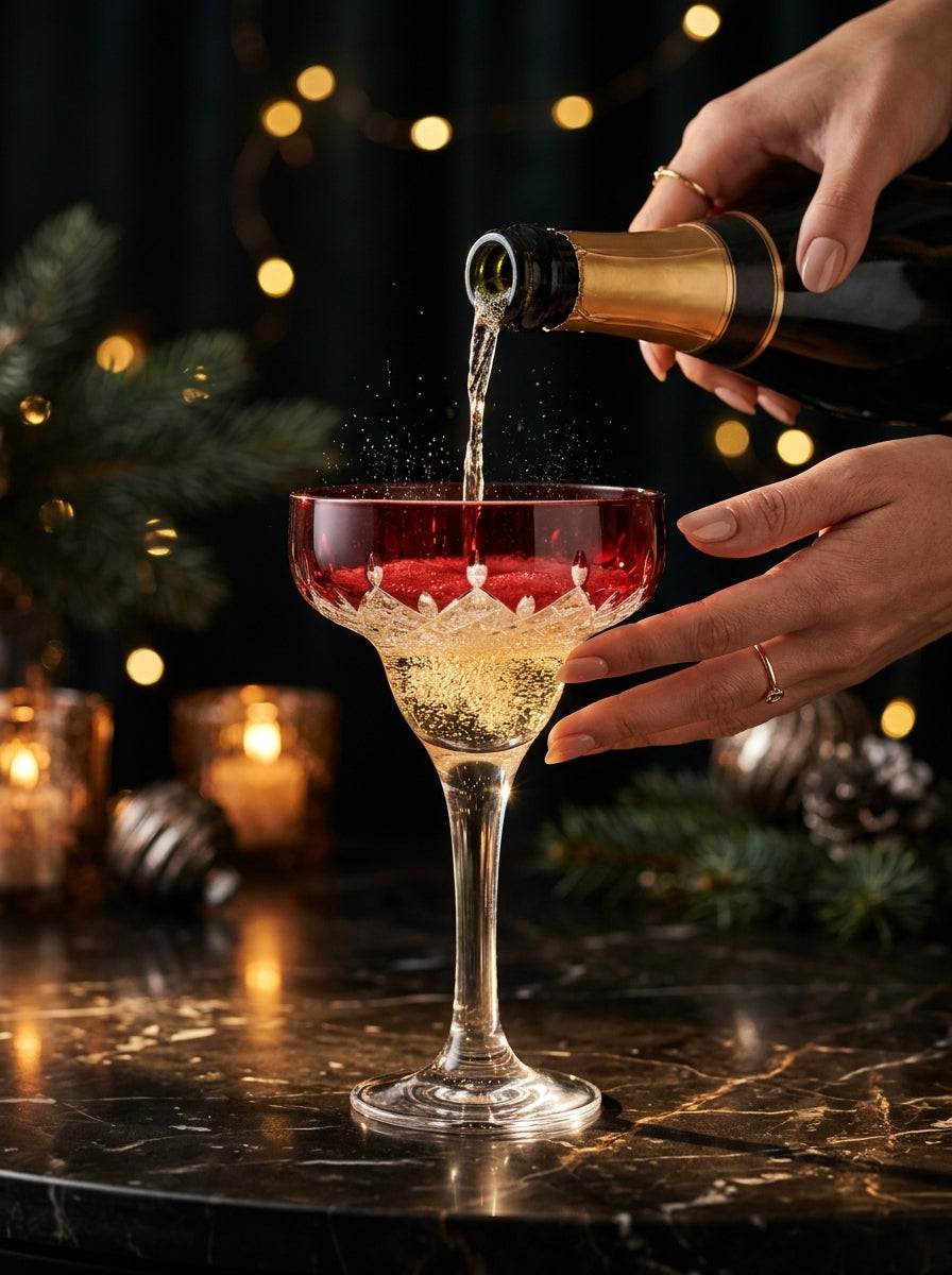 Celeste Ruby Cocktail Kadehi