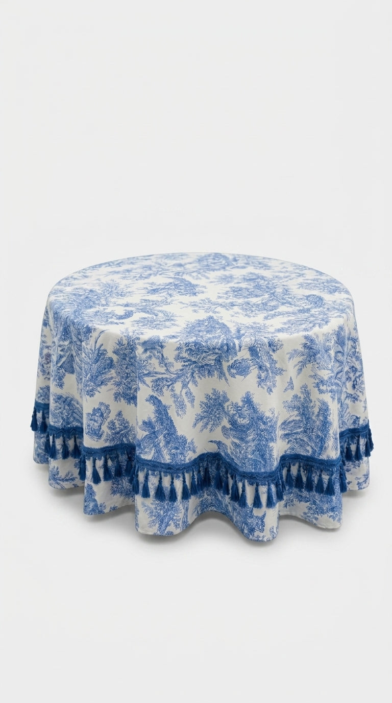 Toile Azure Tablecloth