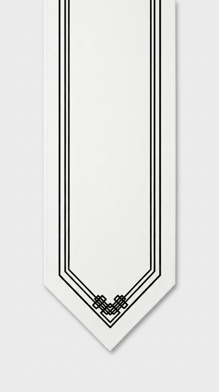 Geometric Patchwork Runner
