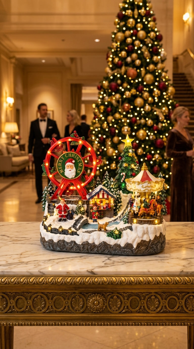Christmas Wonderland Işıklı, Müzikli &Hareketli Yılbaşı Lunaparkı