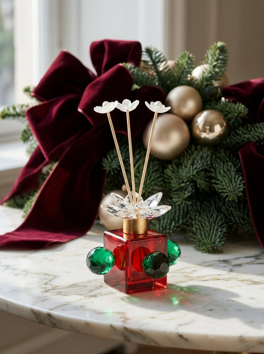 Christmas Jewel Kristal Difüzör Şişesi