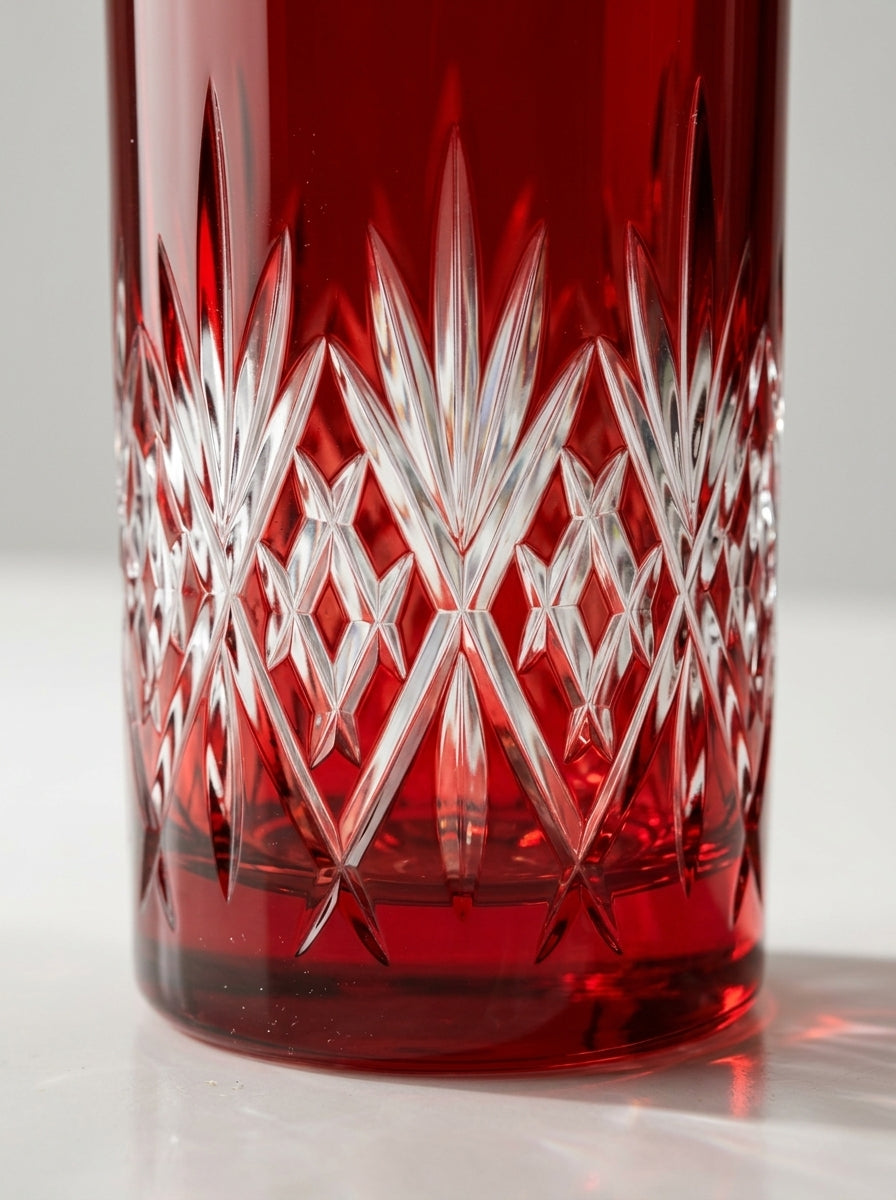 Astor Christmas Ruby Kristal Su Bardağı