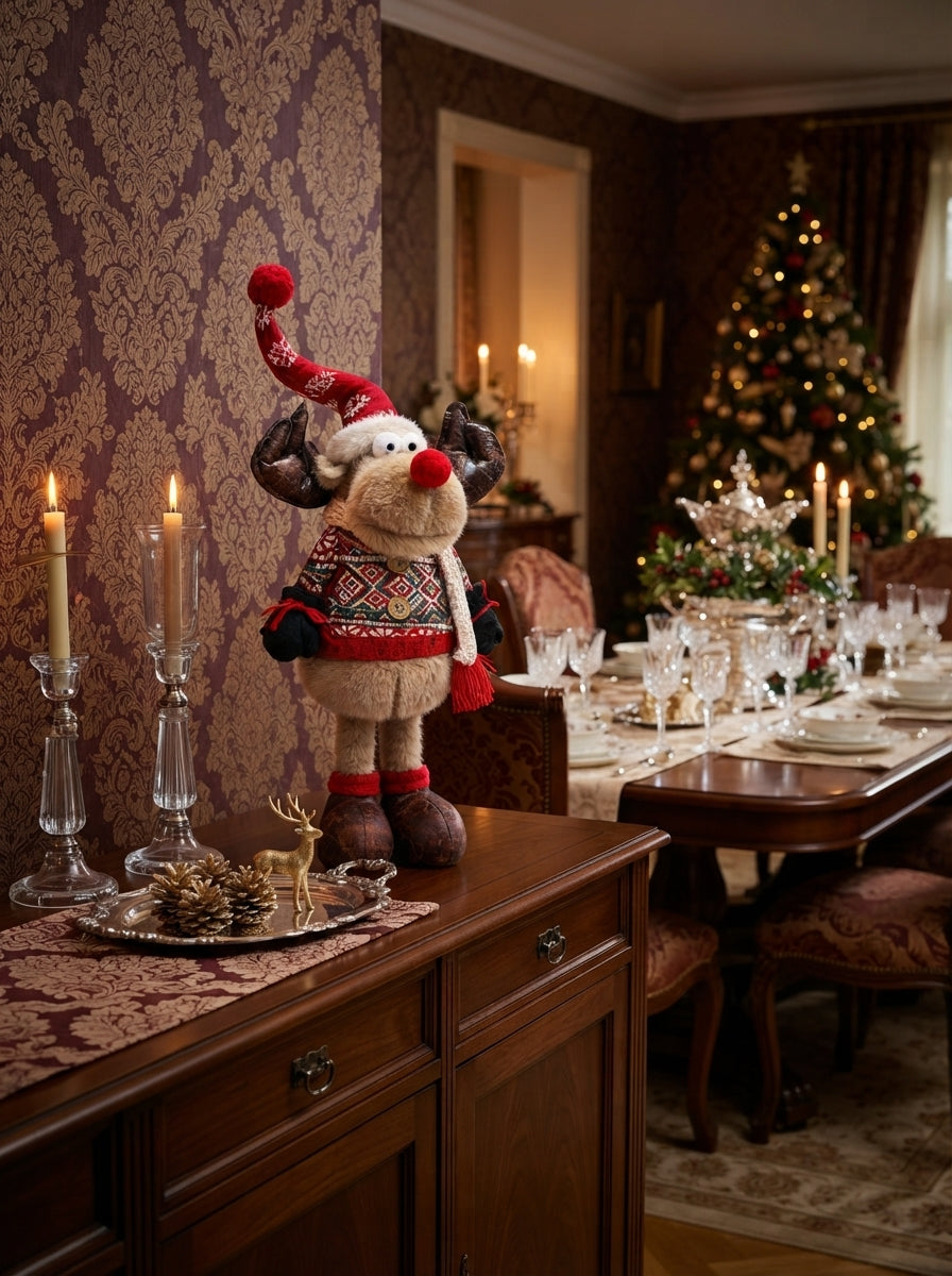 Nordic Rudolph Ayarlanabilir Dekoratif Geyik – 90 CM