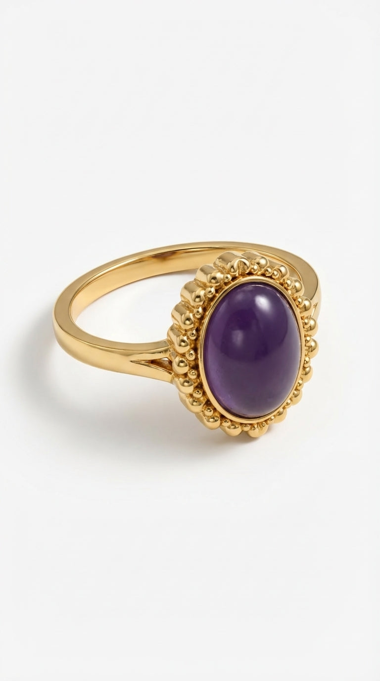Nomad Amethyst Ring