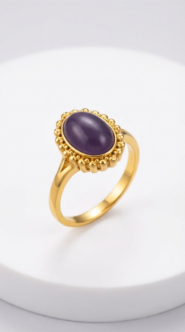 Nomad Amethyst Ring