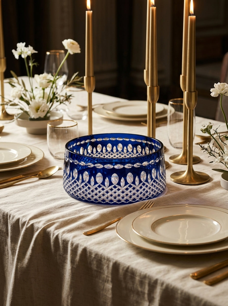 Sapphire Imperial Yuvarlak Kristal Sunumluk