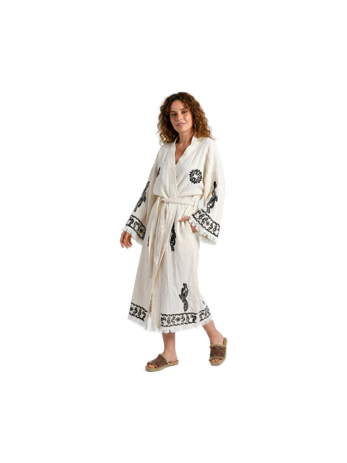 Shadow Bloom Kimono