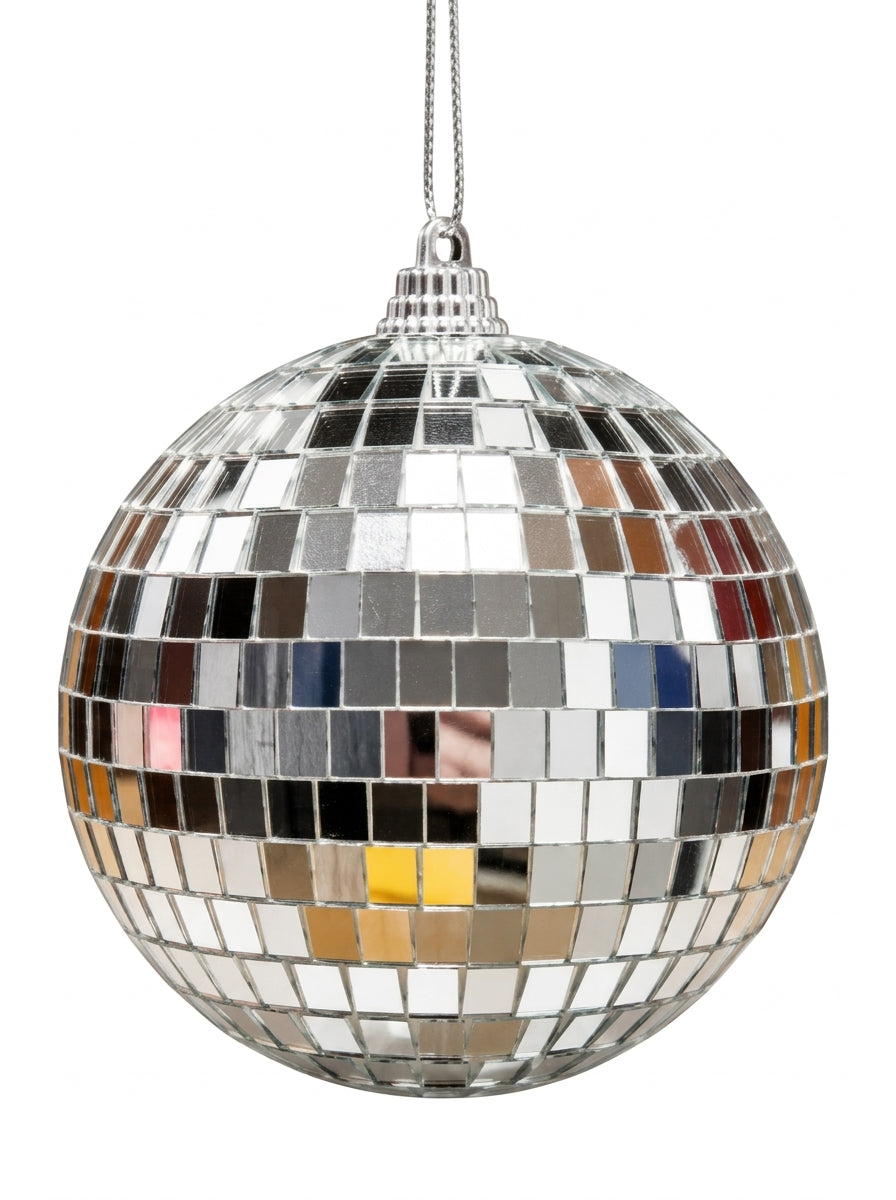 Disco Ball Aynalı Yılbaşı Ağaç Süsü - 15 CM ÇAP