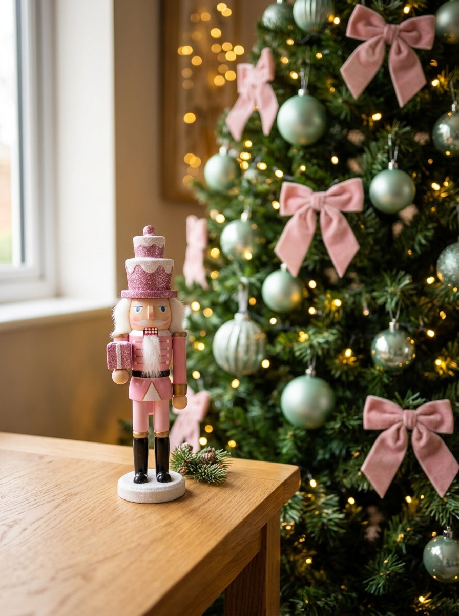 Pembe Mint Dekoratif Christmas Askeri