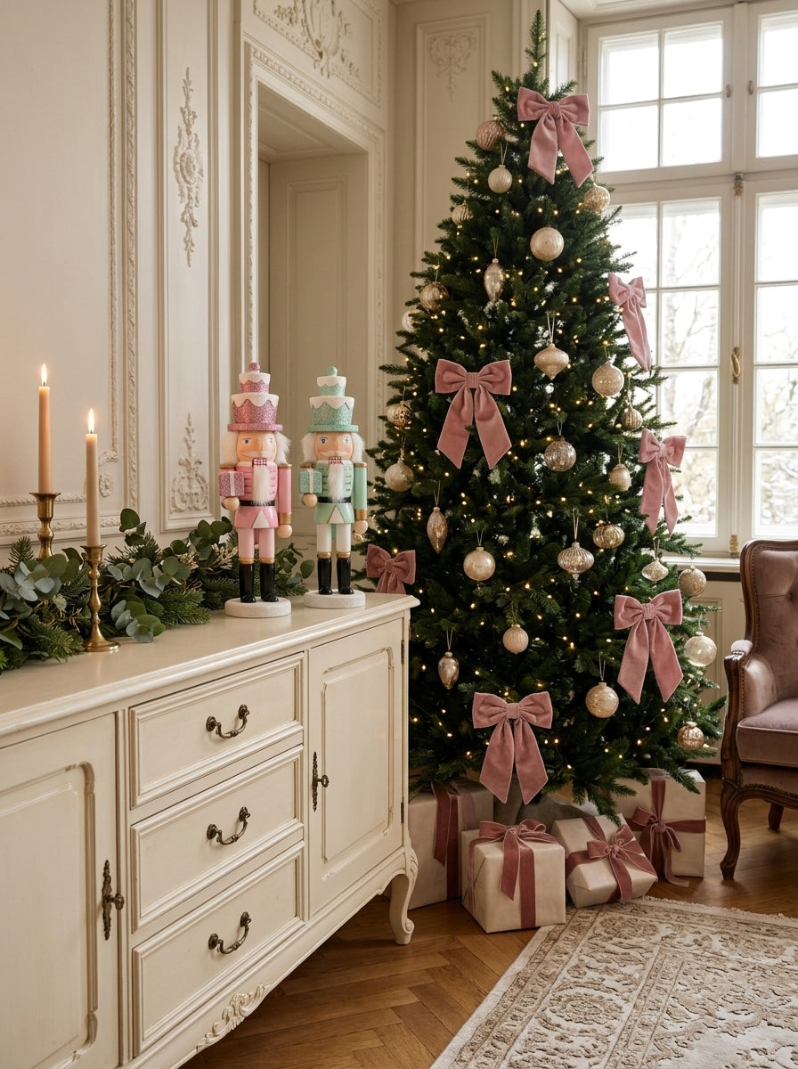Pembe Mint Dekoratif Christmas Askeri