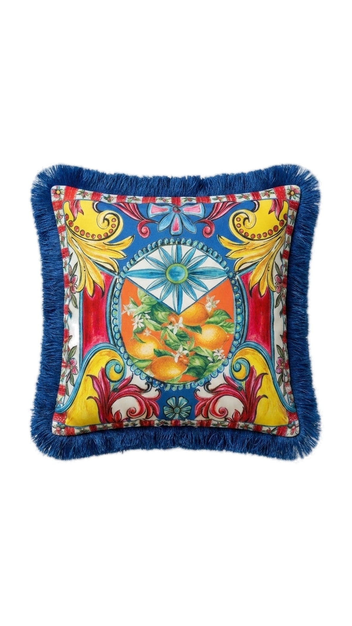 Solea Limoncello Azure Pillow
