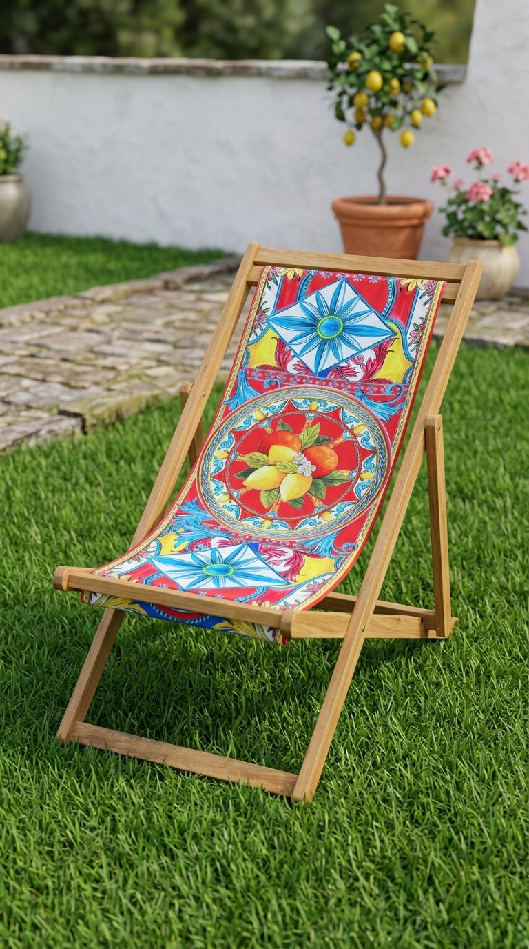 Solea Limoncello Rouge كرسي استلقاء