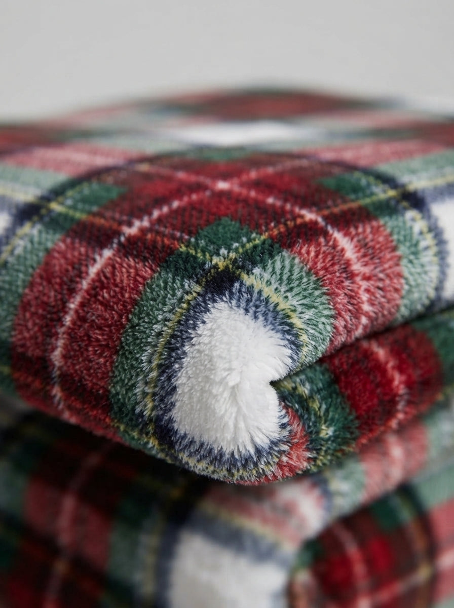 Winter Plaid Kürk Dokulu Battaniye 130 x 160 cm