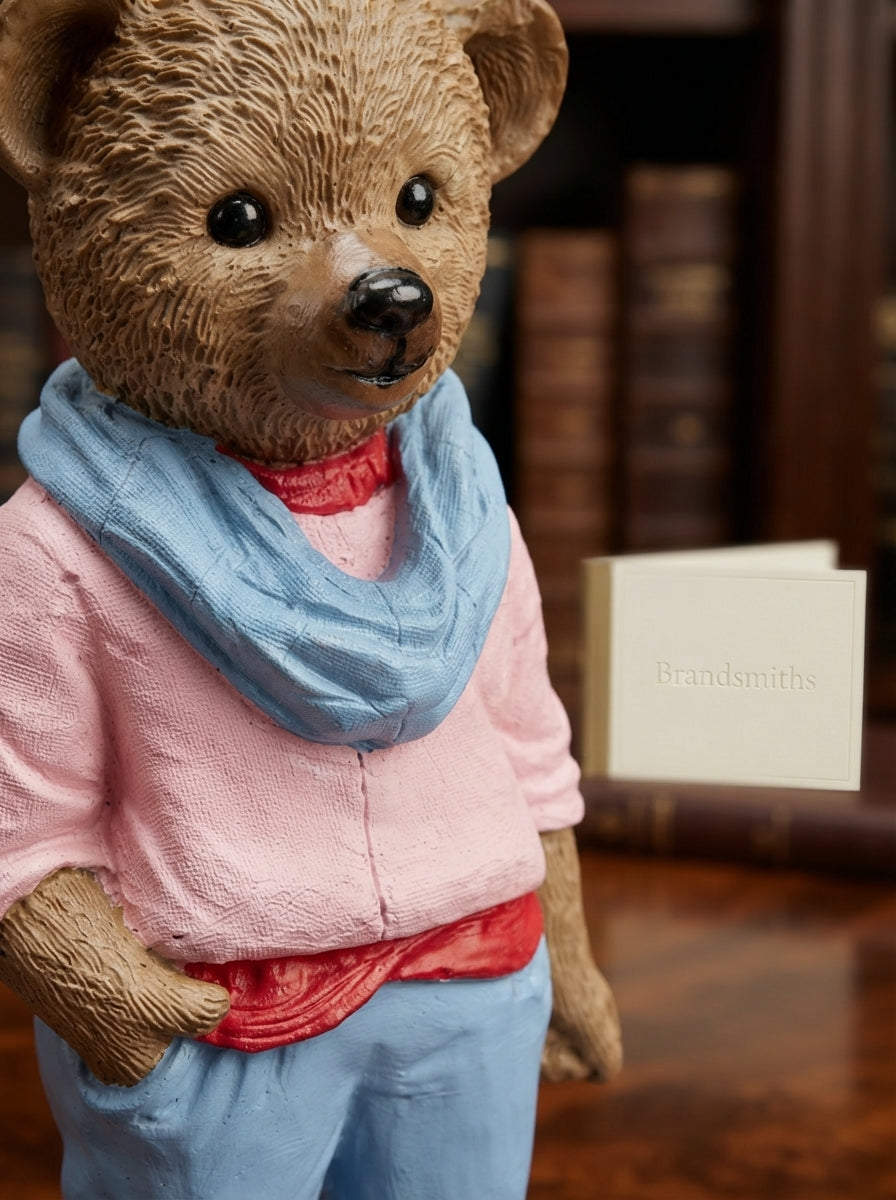 City Street Teddy Dekoratif Obje