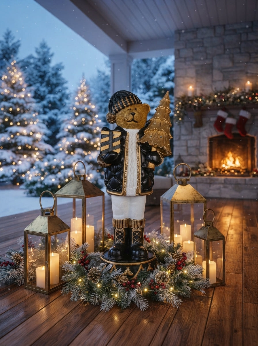 Teddy Holiday Dekor- Noir