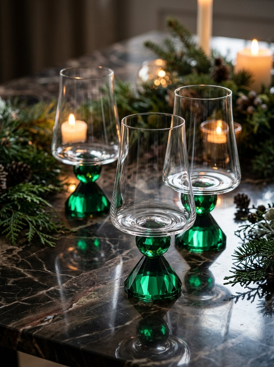 Emerald Emerald Lumi – Yılbaşı Kristal Bardak