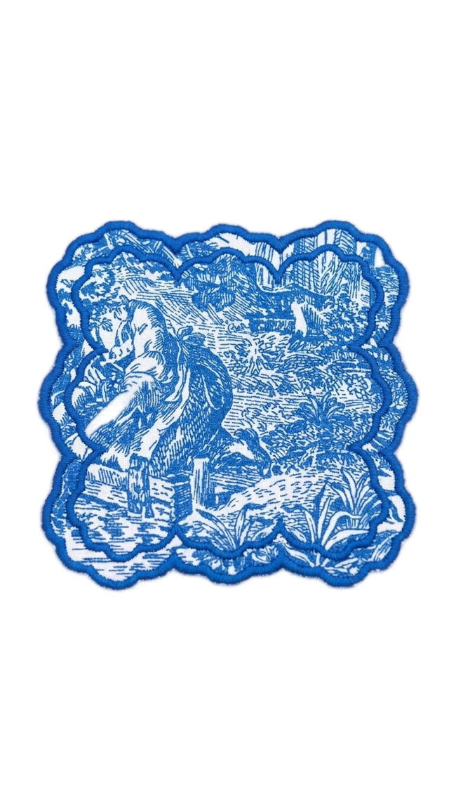 Toile Azure Kokteyl Peçetesi