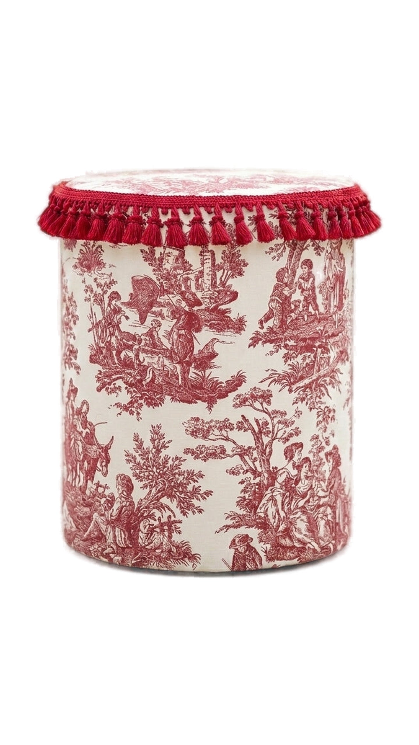 بوف Toile Burgundy