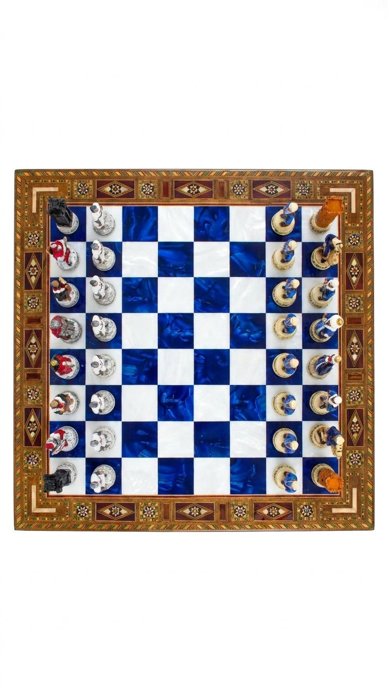 Ottoman Azure - Collector Chess Set