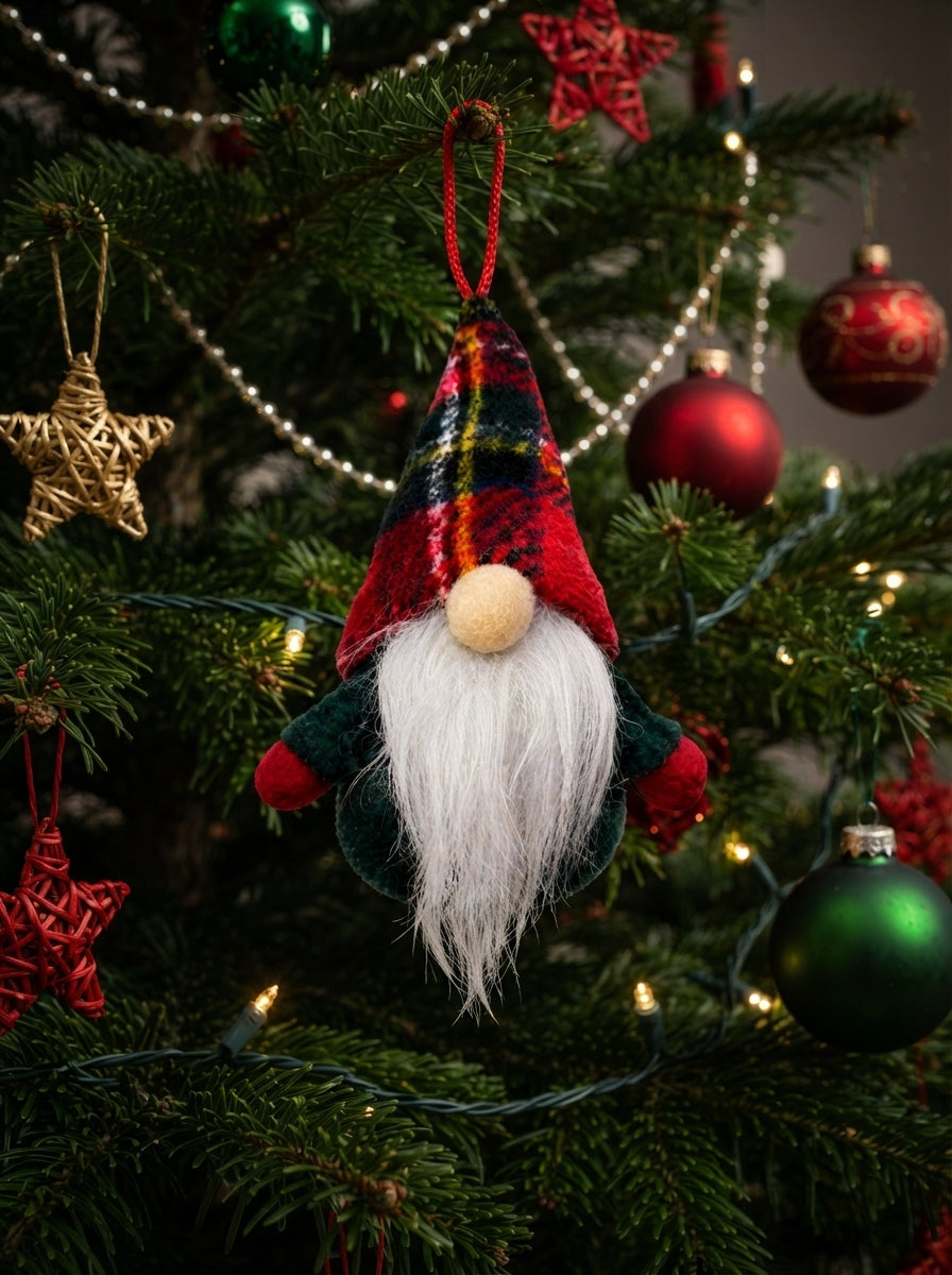 Highland Gnome Yılbaşı Ağaç Süsü - 15 CM