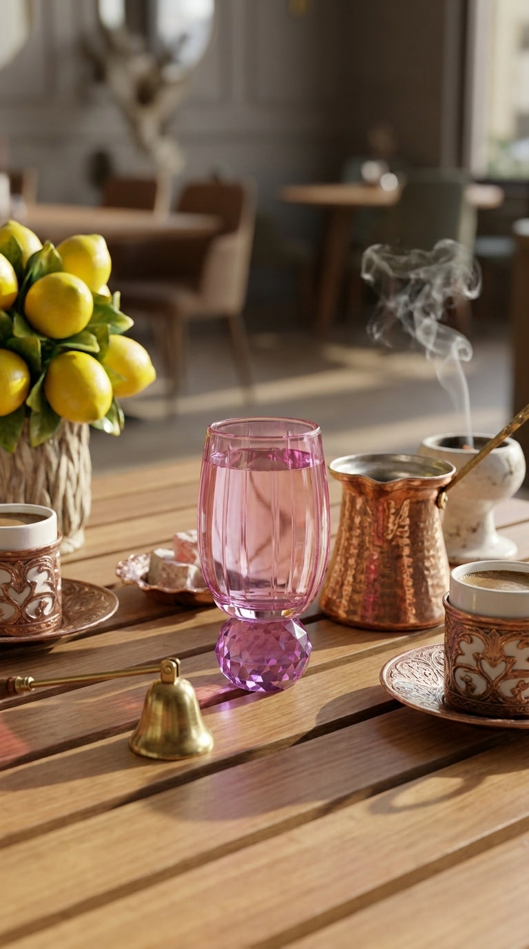 Lumi Kahve Yanı Su Bardağı