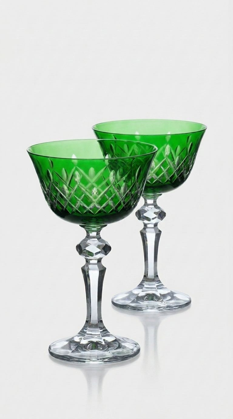Celeste Coupe Kadehi- Emerald