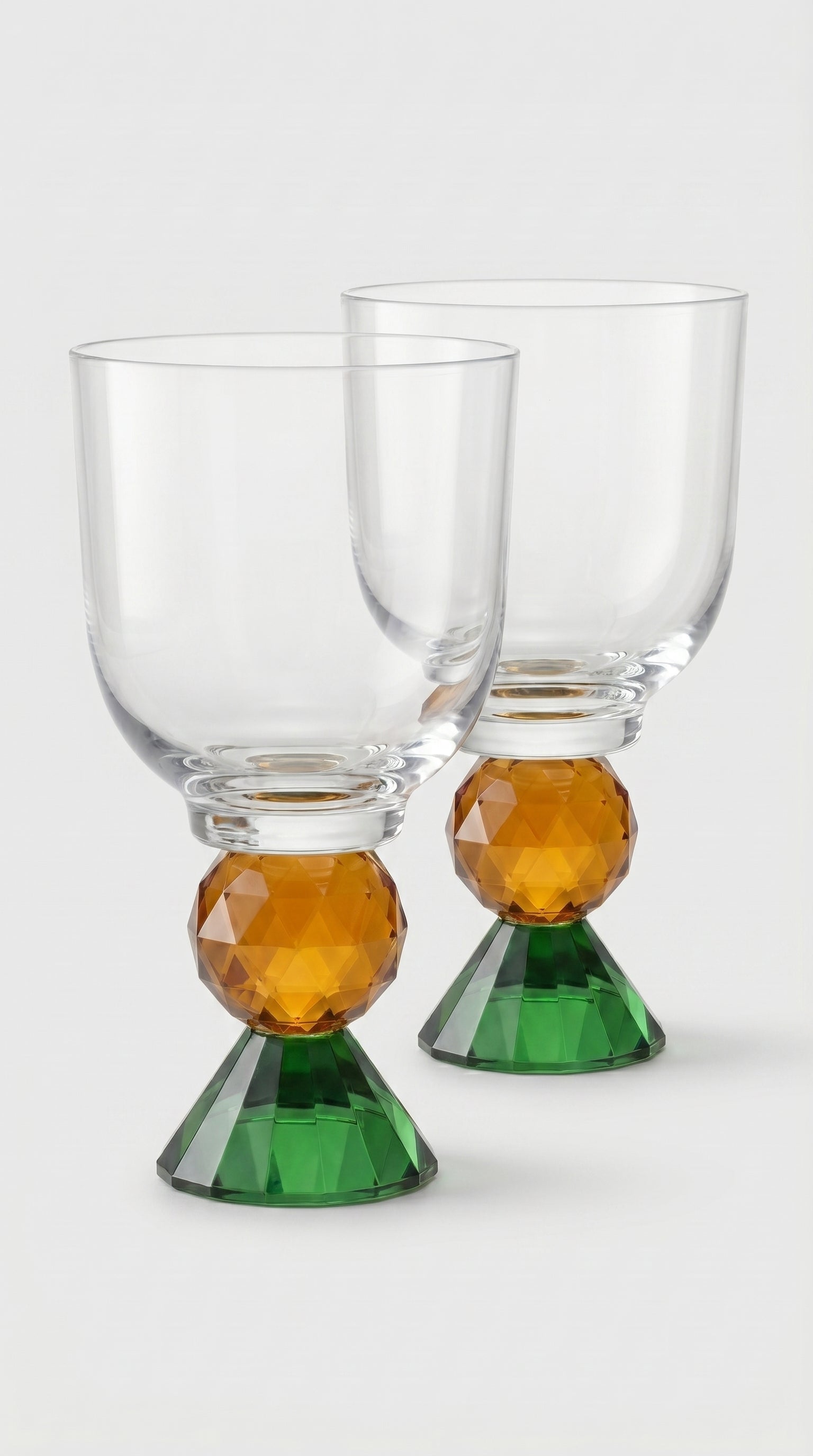 Lumi Kristal Kadeh - Amber