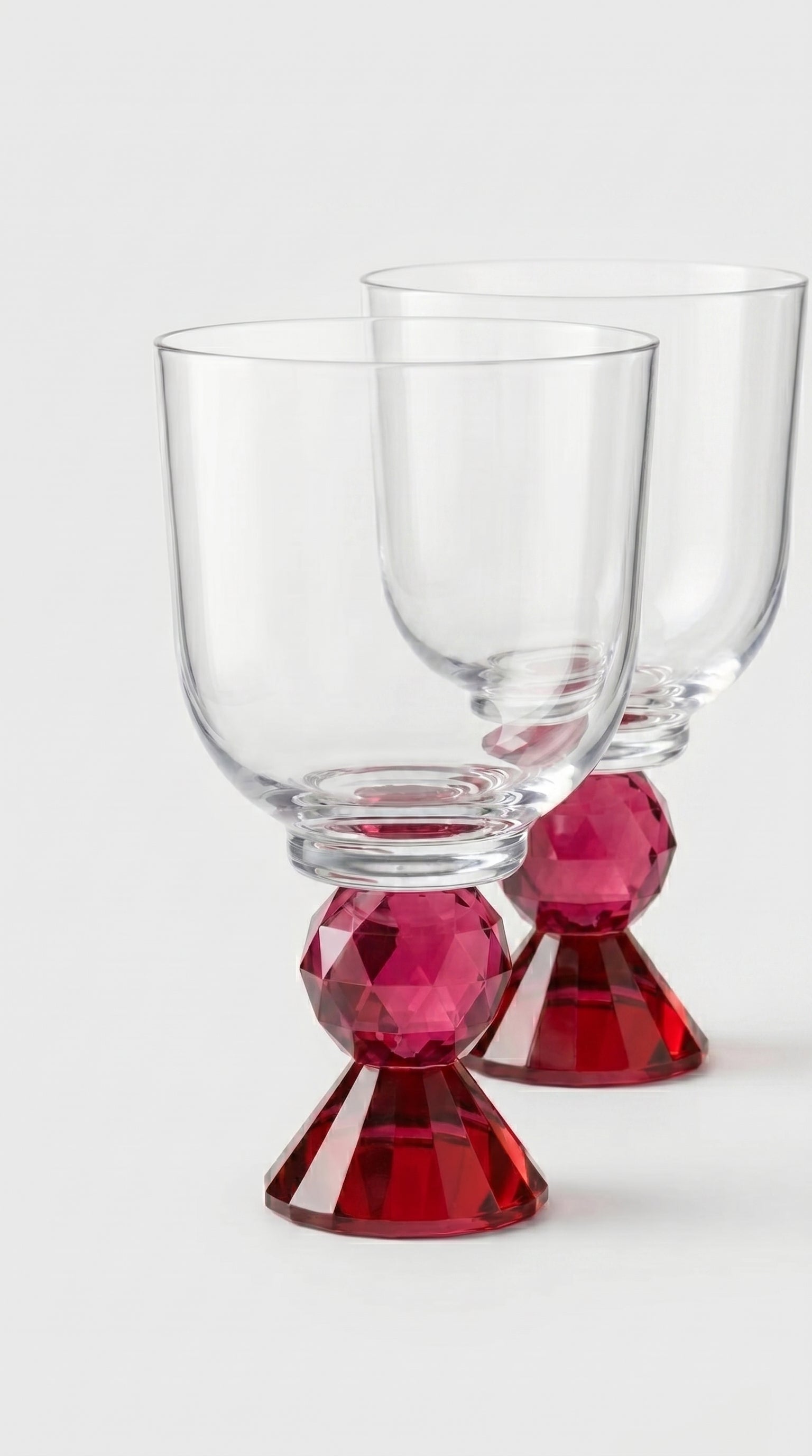 Lumi Kristal Kadeh- Ruby