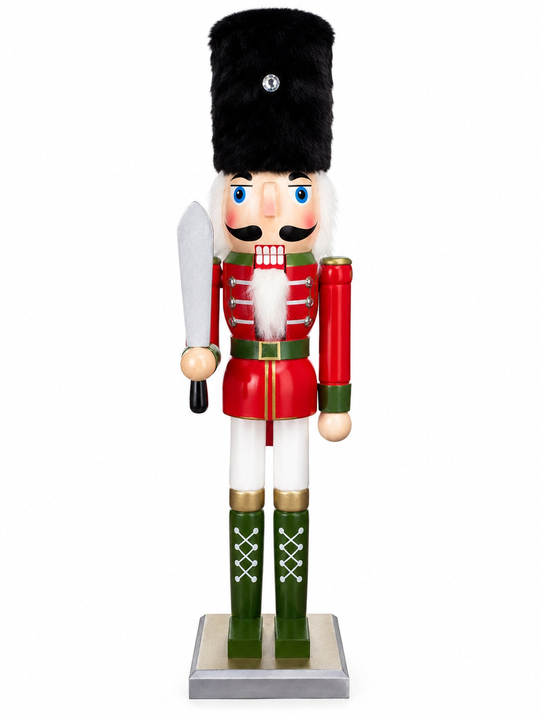 Royal Guardsman Ahşap Fındıkkıran Kurşun Asker - 50 CM