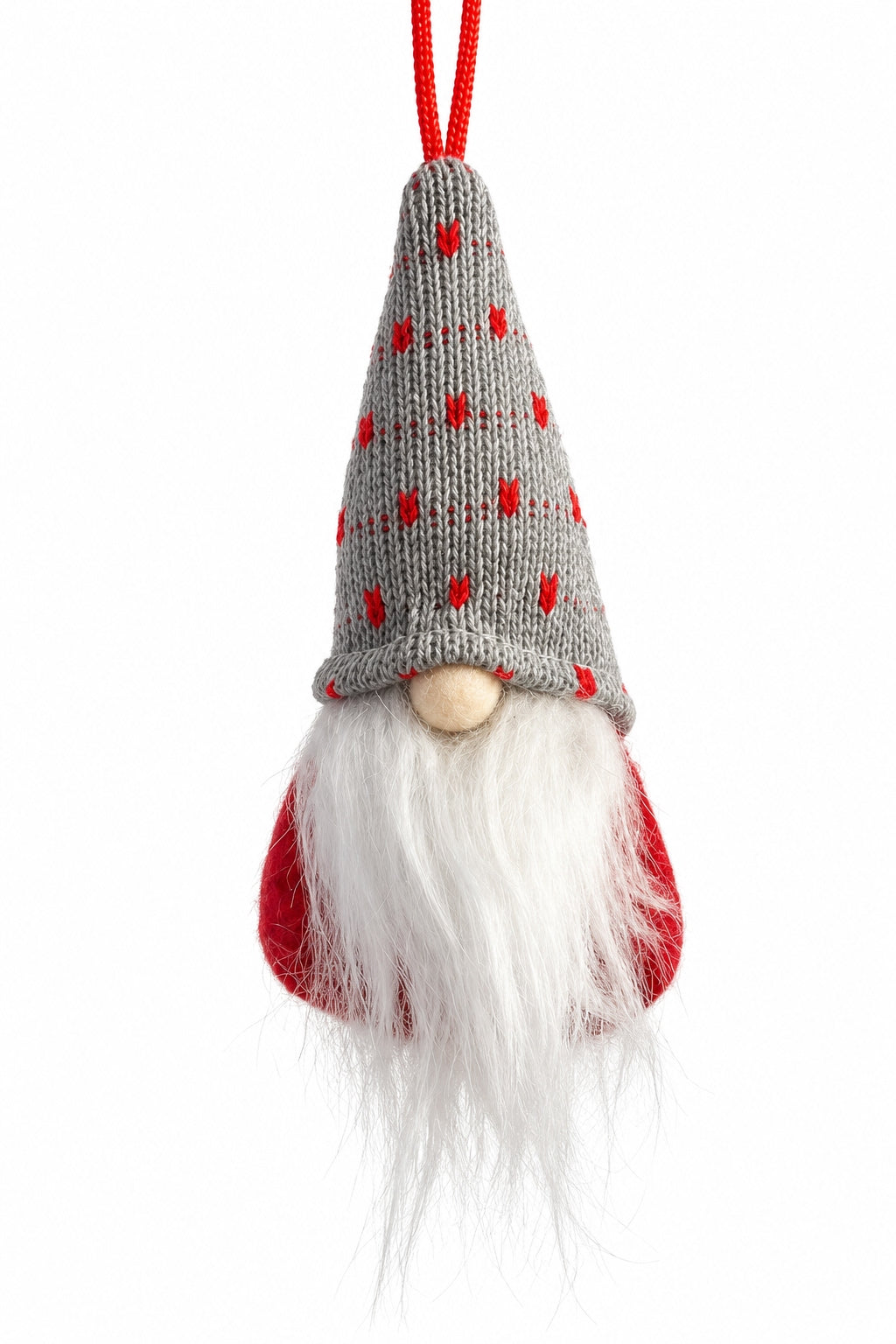 Nordic Heart Christmas Gnome Peluş Yılbaşı Ağaç Süsü