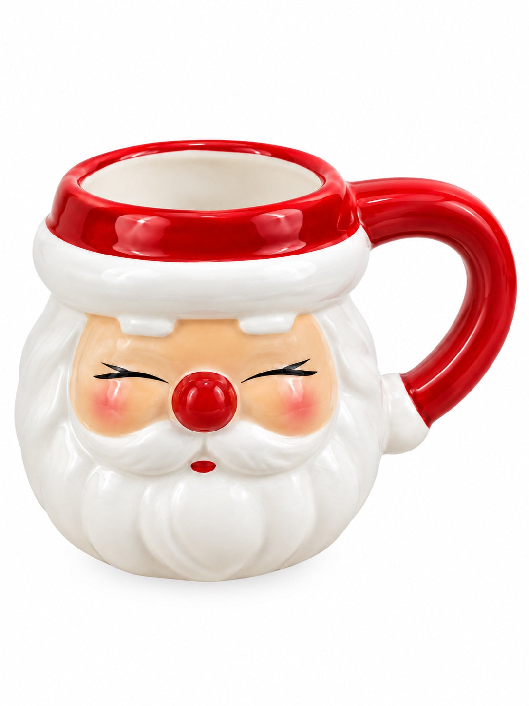 Santa's Sweet Dreams – 3D Noel Baba Yılbaşı Dekoratif Fincanı