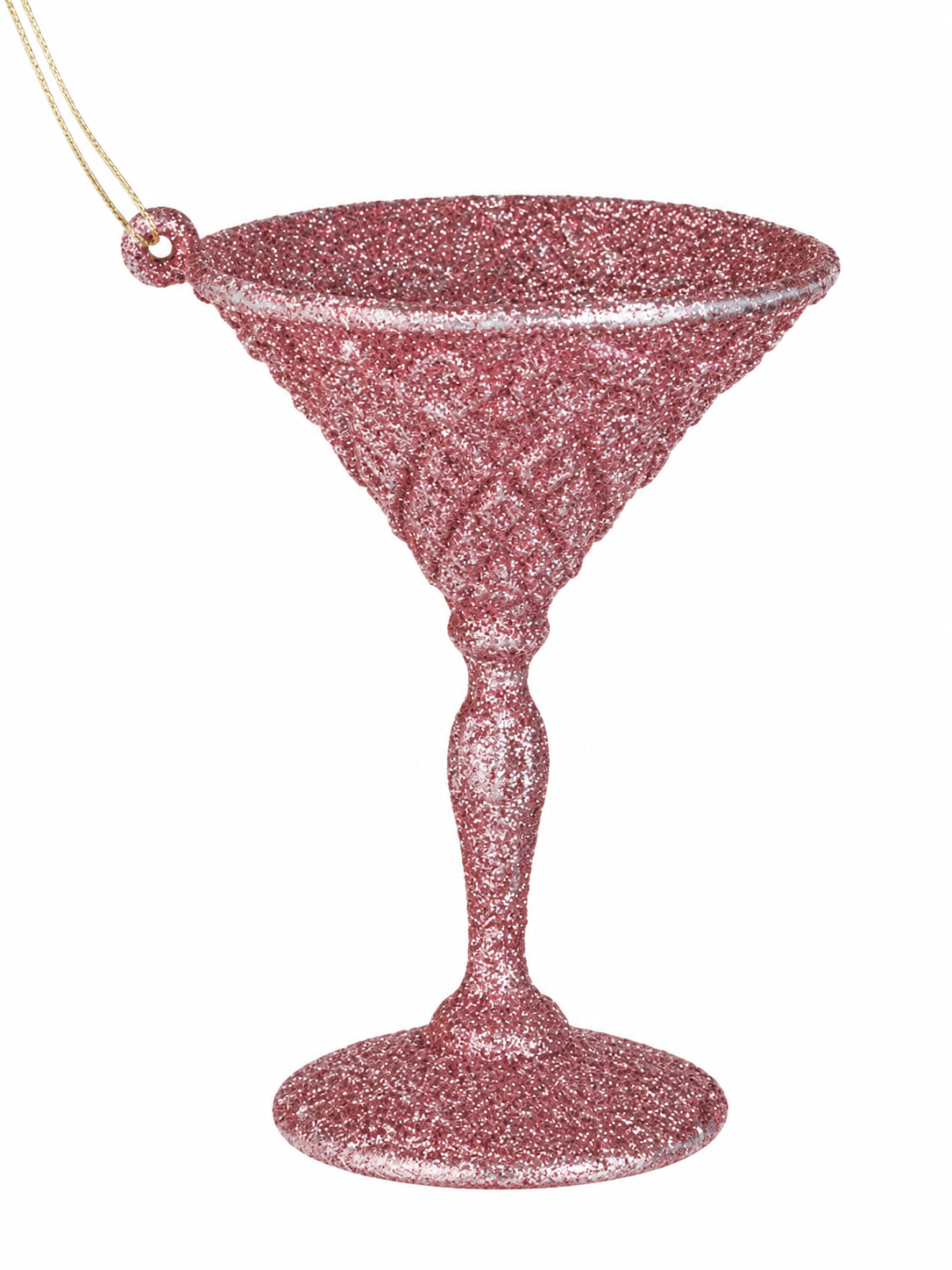 Cocktail Glam Yılbaşı Ağaç Süsü Pembe