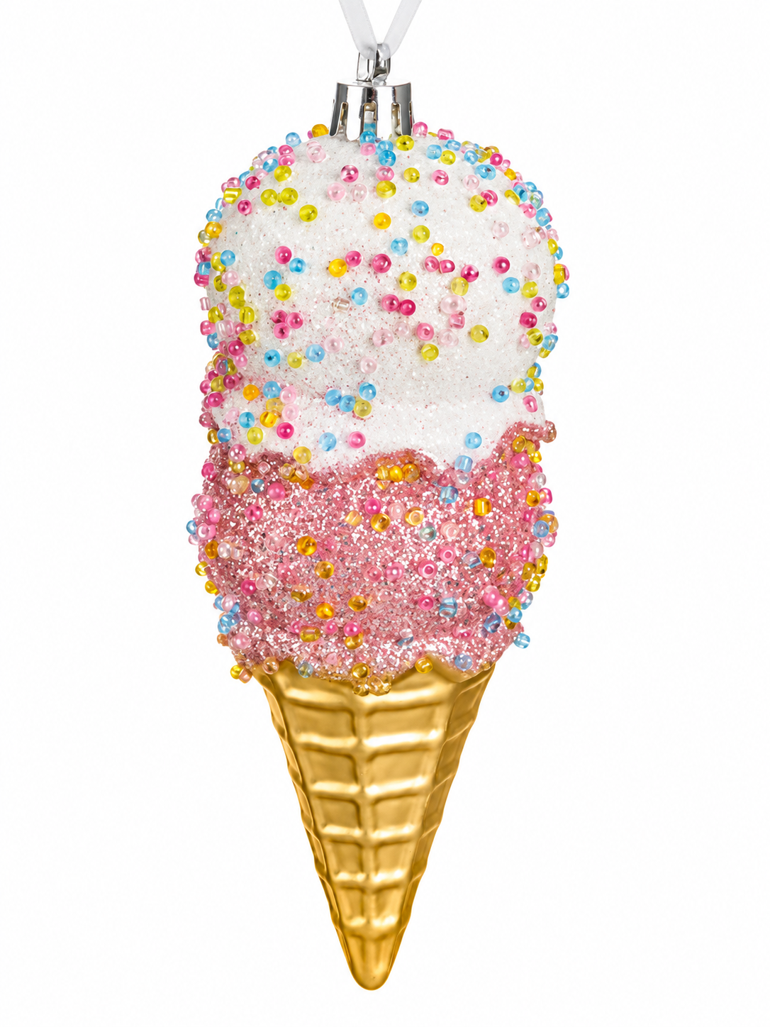 White Ice Cream Yılbaşı Ağaç Süsü