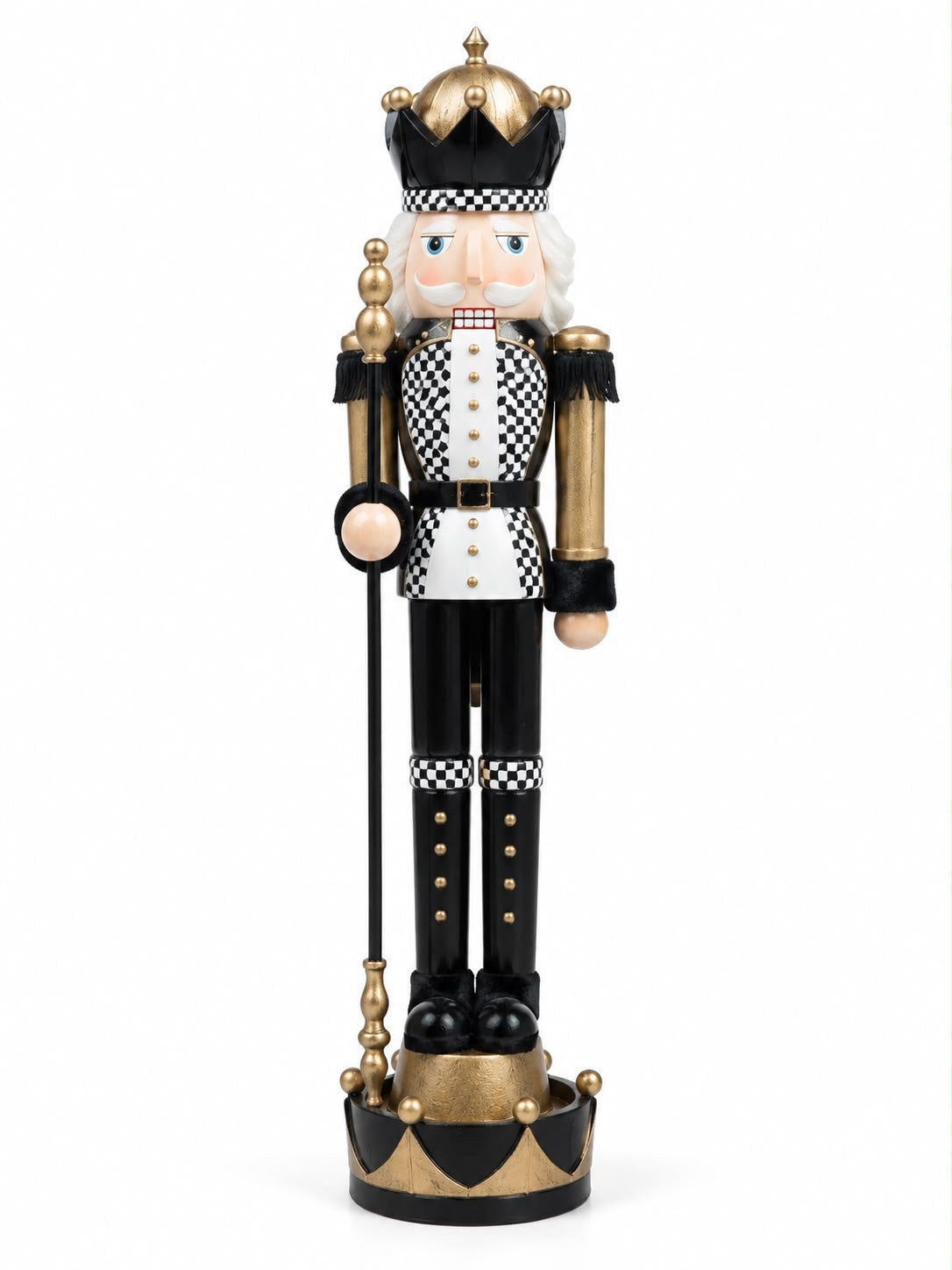 Noelle Royal Check Fındıkkıran 90 cm - Black
