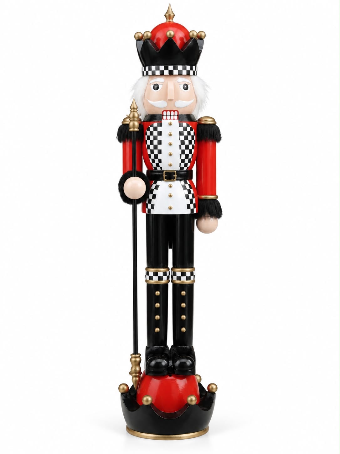 Noelle Royal Check Fındıkkıran 90 cm - Red