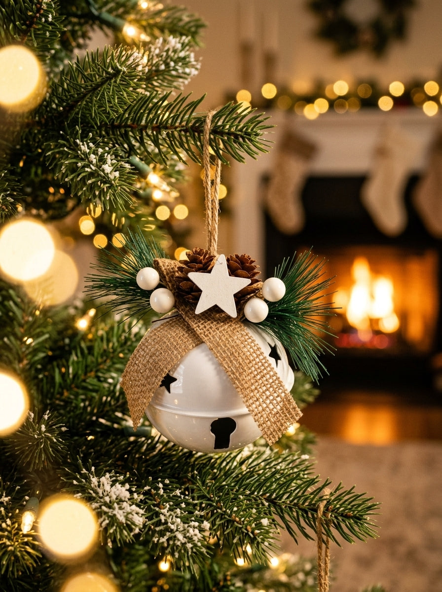 Nordic Christmas Bell Dekoratif Yılbaşı Ağacı Süsü