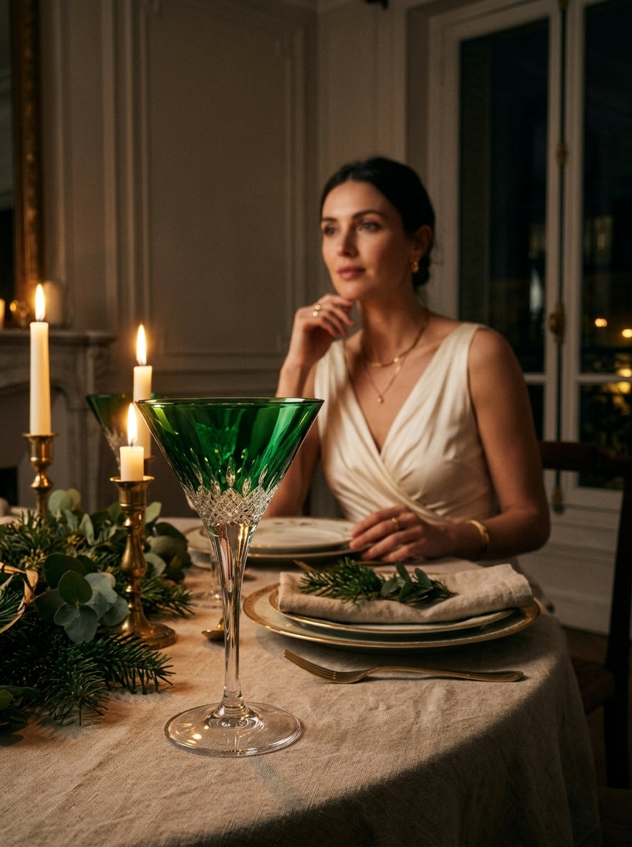 Celeste Christmas Emerald Martini Kadehi