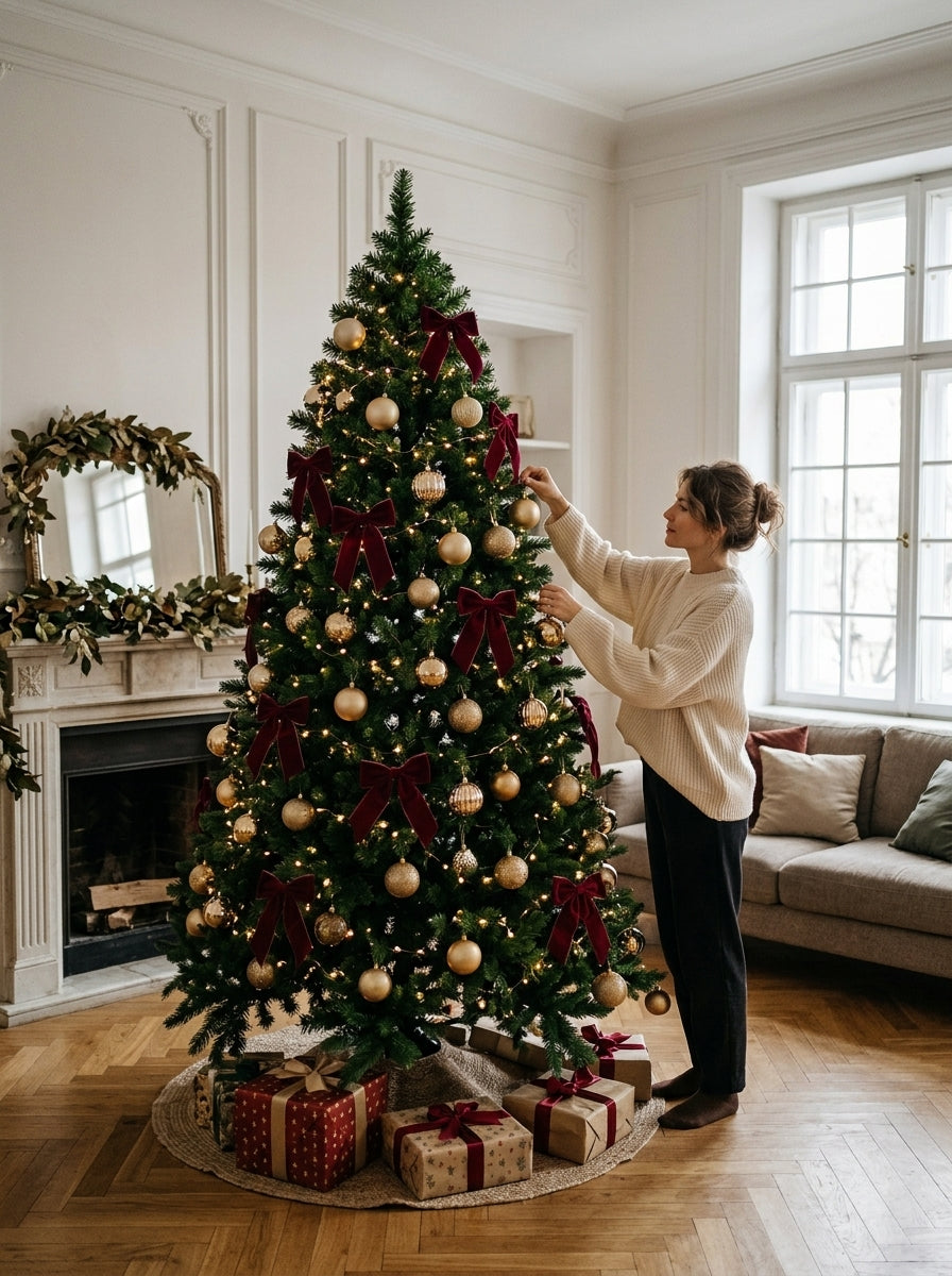 Classic Green 220 CM Yılbaşı Çam Ağacı – 1000 Dallı