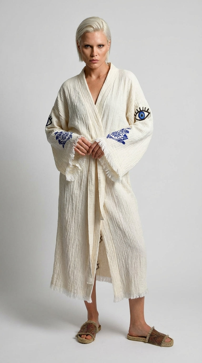 Natural Mystic Eye Kimono