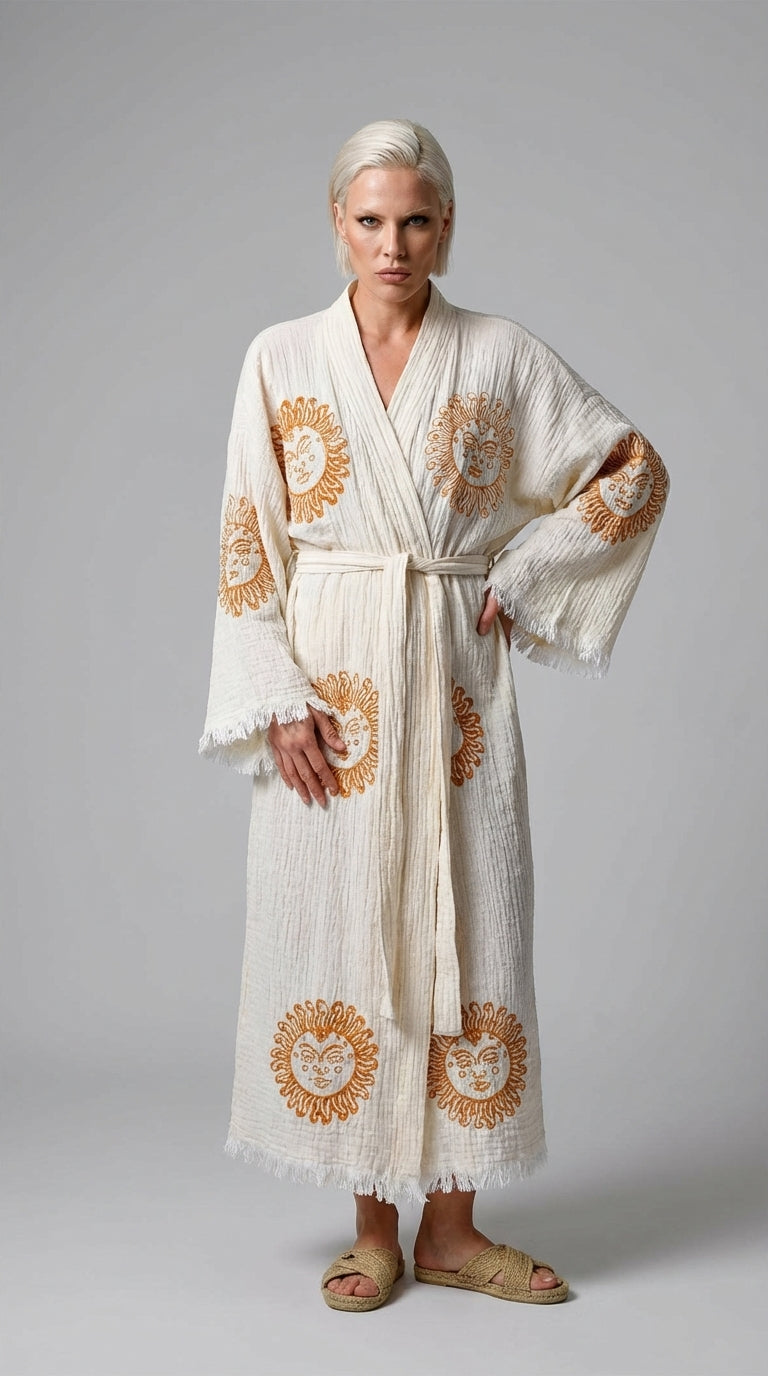 Solar Bloom Kimono