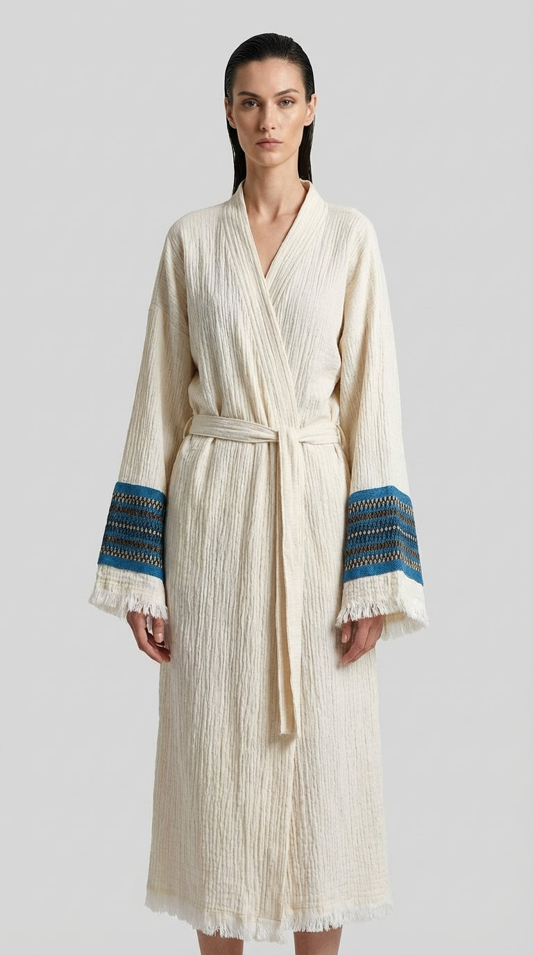 Natural Symbol Nomad Kimono - Blue Tone