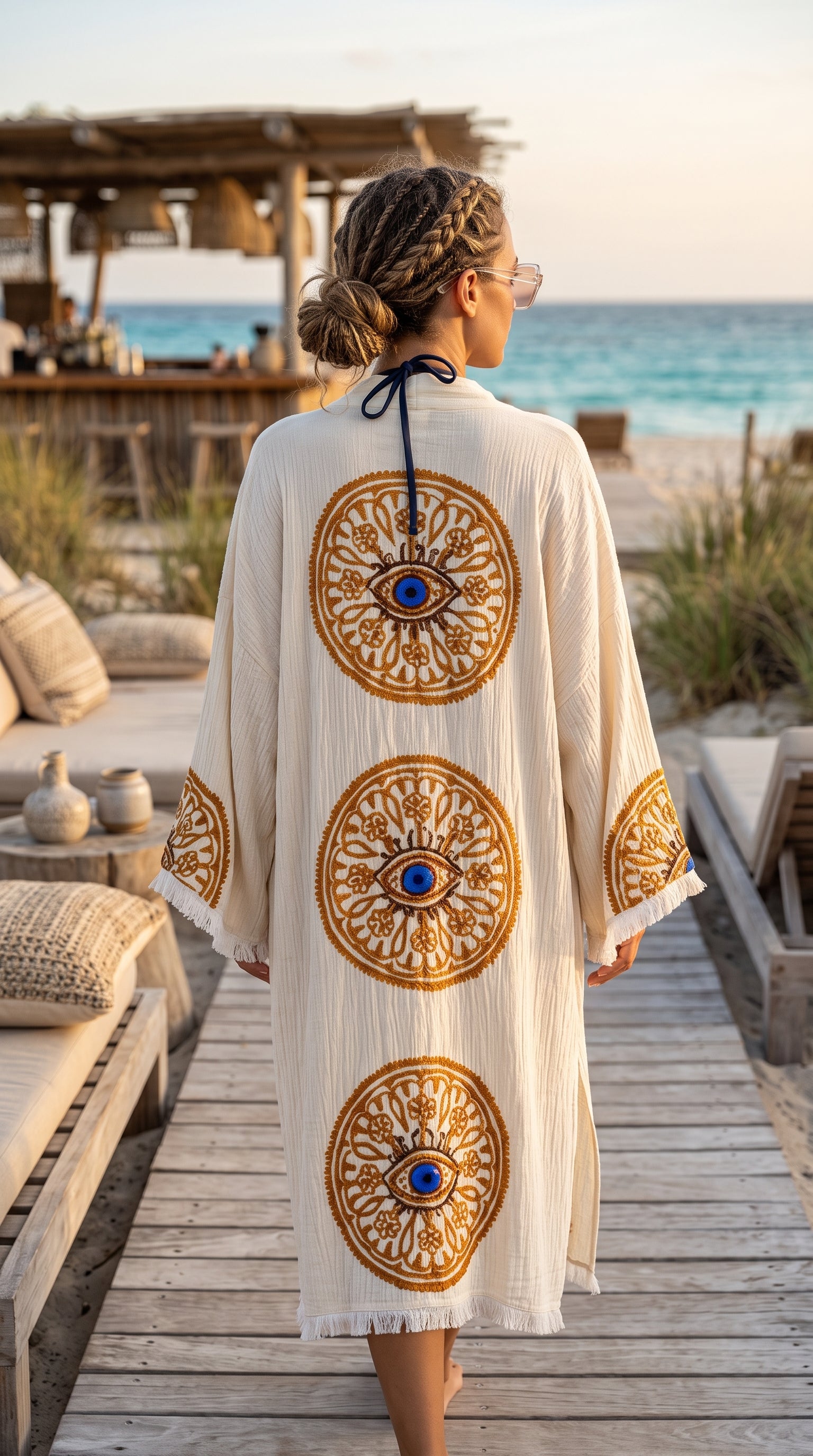Mandala Eye Kimono