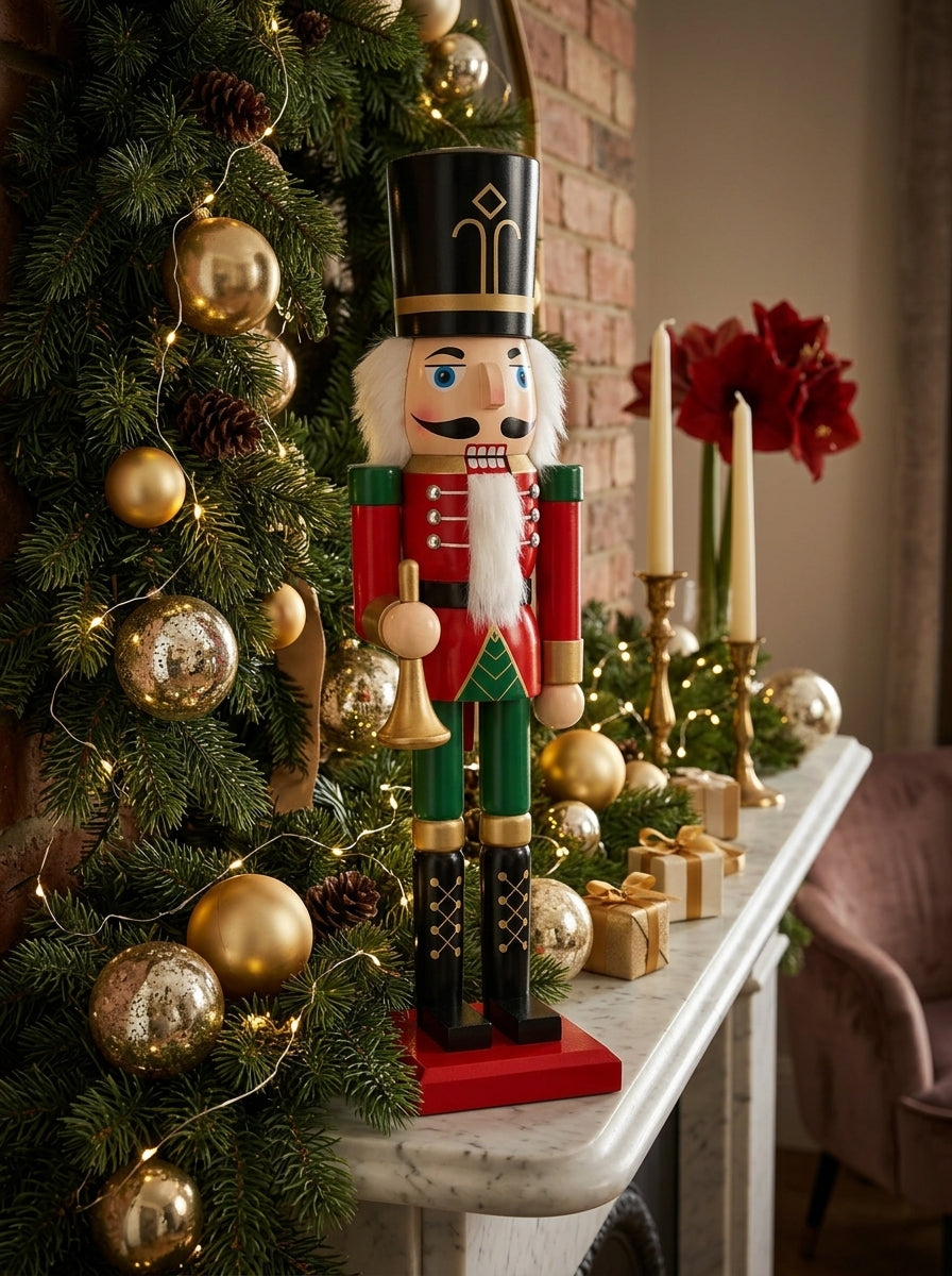 Royal Trumpeter Ahşap Fındıkkıran Kurşun Asker - 50 CM