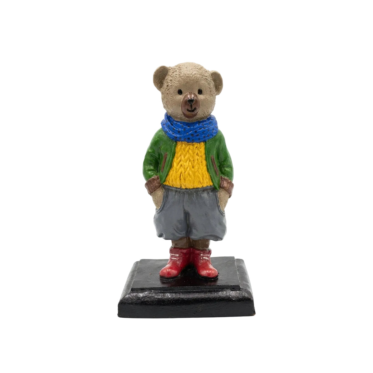 Renkli Teddy Bear Dekoratif Obje