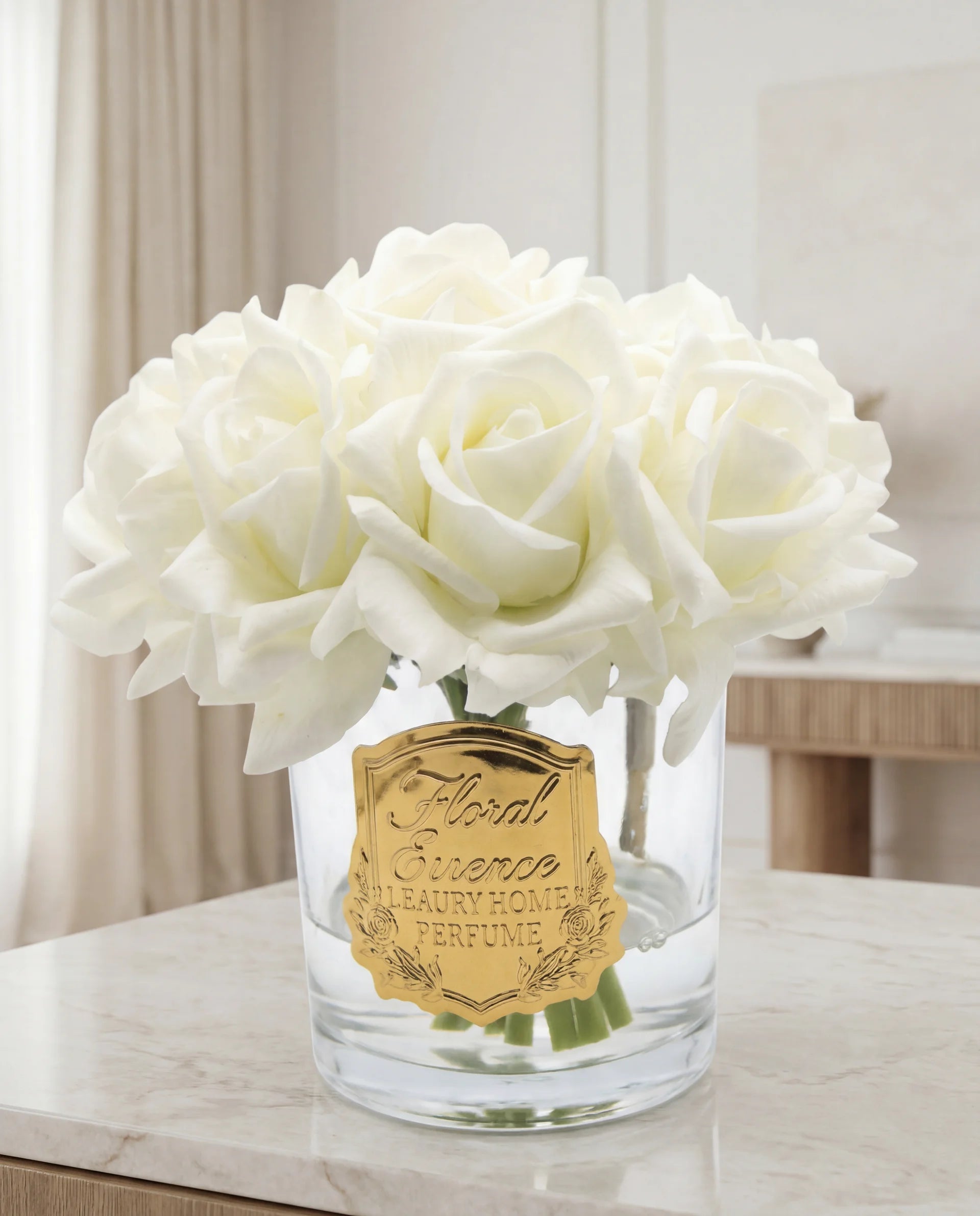Scented Roses Ivory Bloom 9’lu Beyaz Gül
