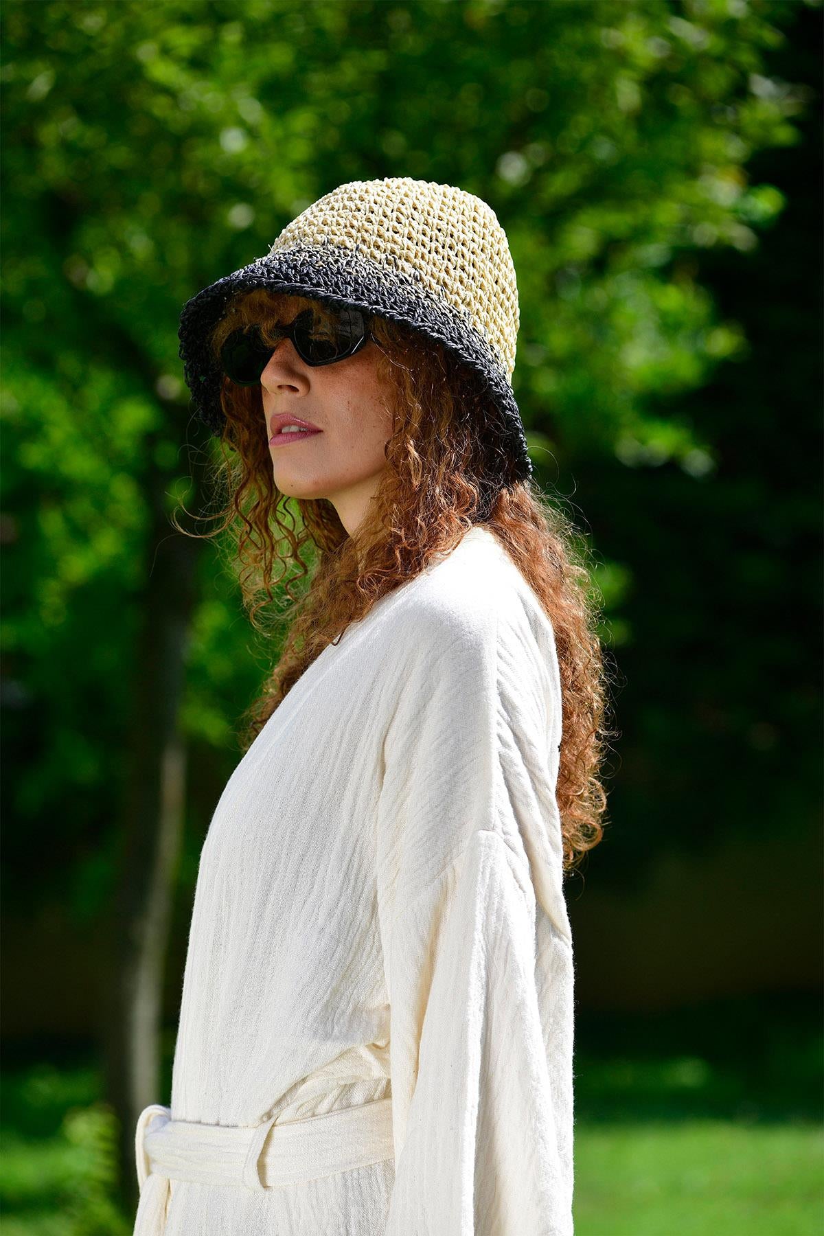 Degradé Hand-Woven Hat