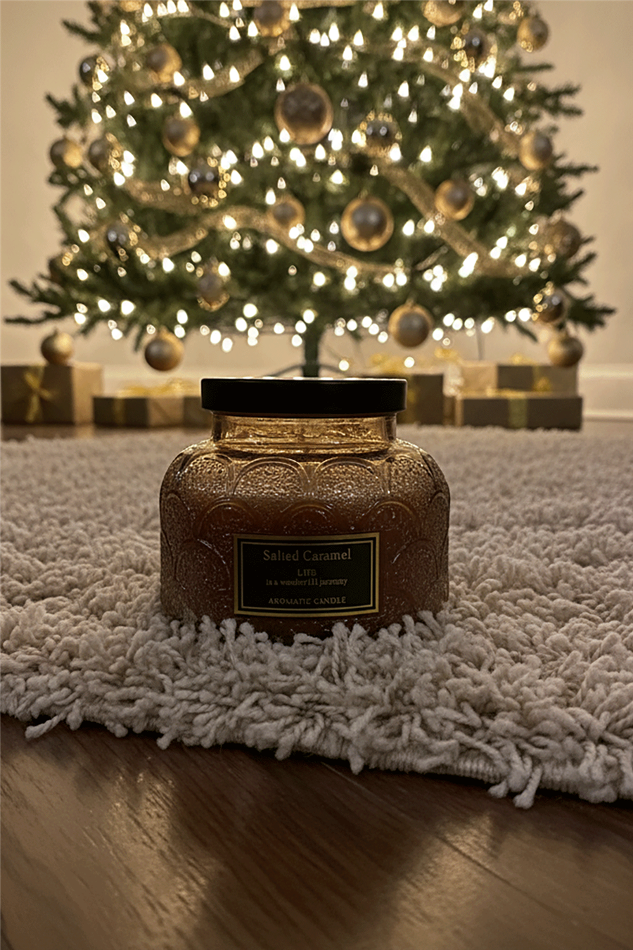 Salted Caramel Scented Candle