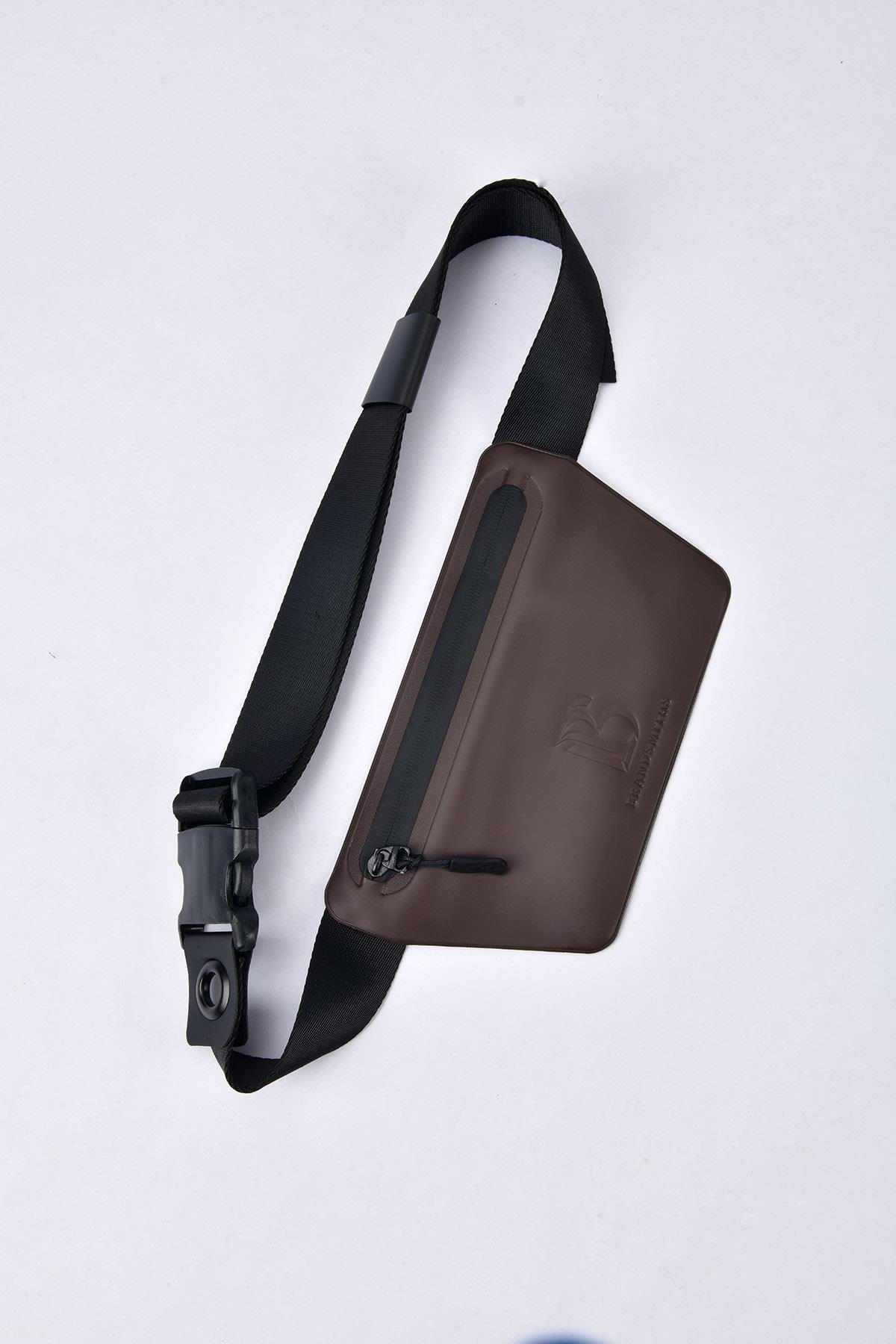 Mocha (Coffee) Slant Waist Bag