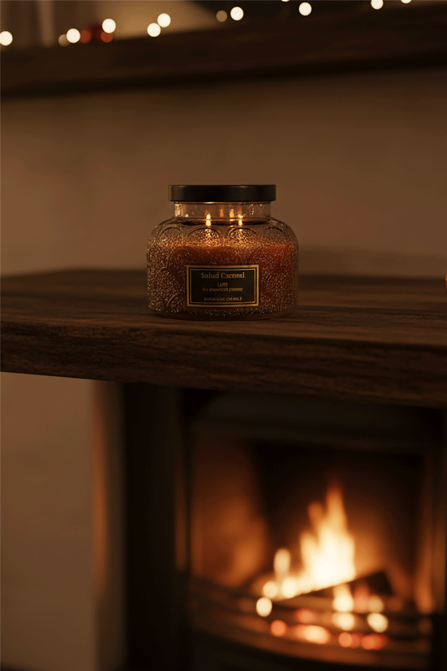 Salted Caramel Scented Candle