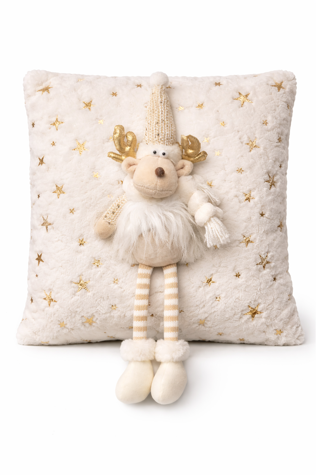Decorative Pillow with Star Figures